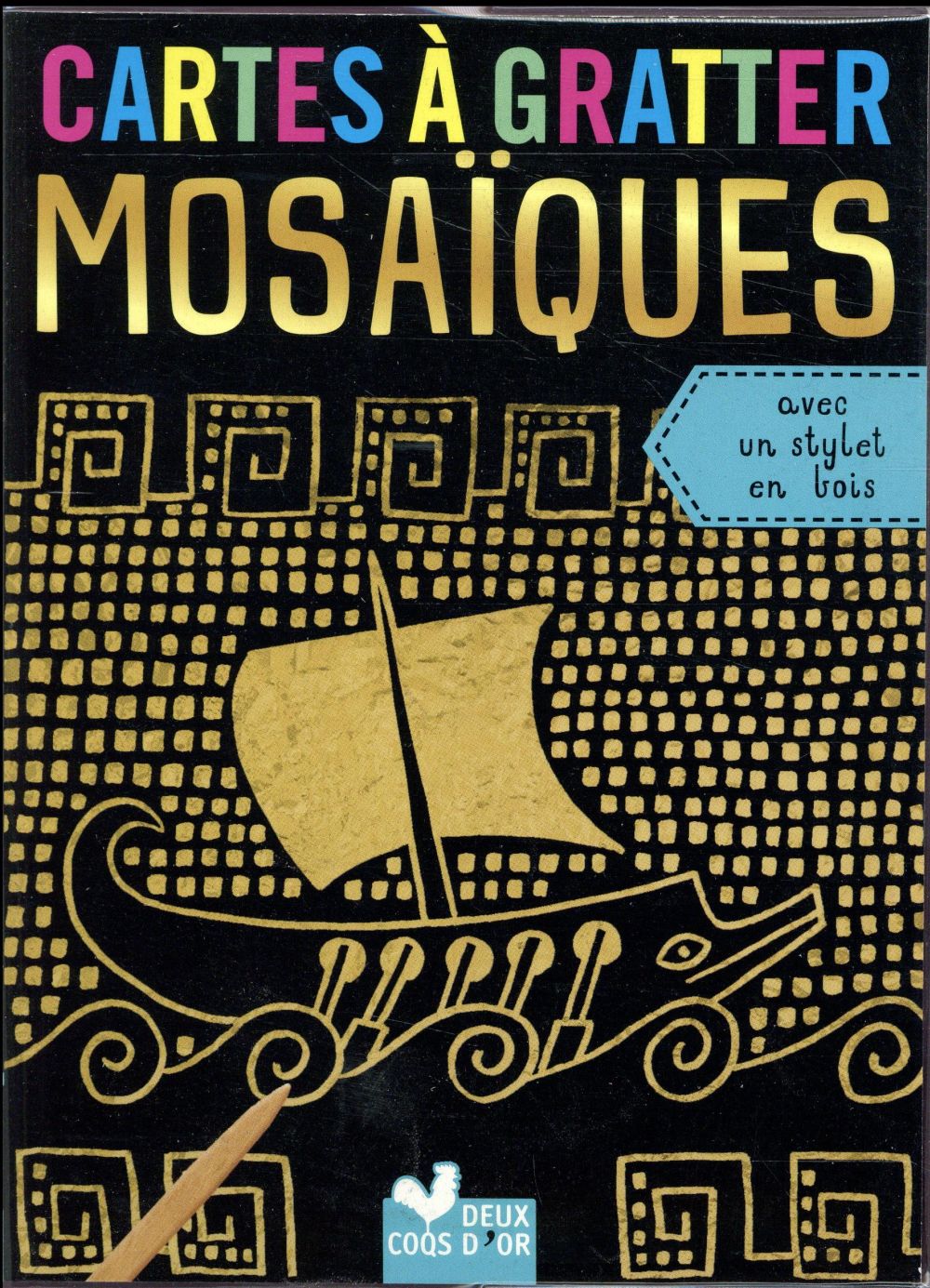 Cartes à gratter ; mosaïques