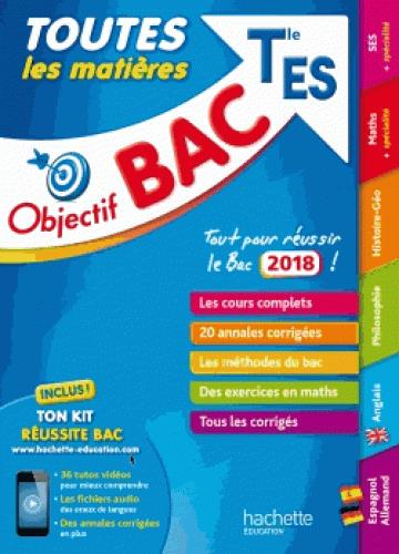 Objectif bac : toutes les matières ; terminale ES