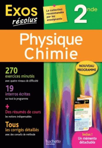 Exos résolus : physique-chimie ; 2de