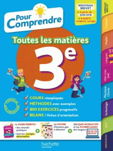 Pour comprendre toutes les matières : 3e