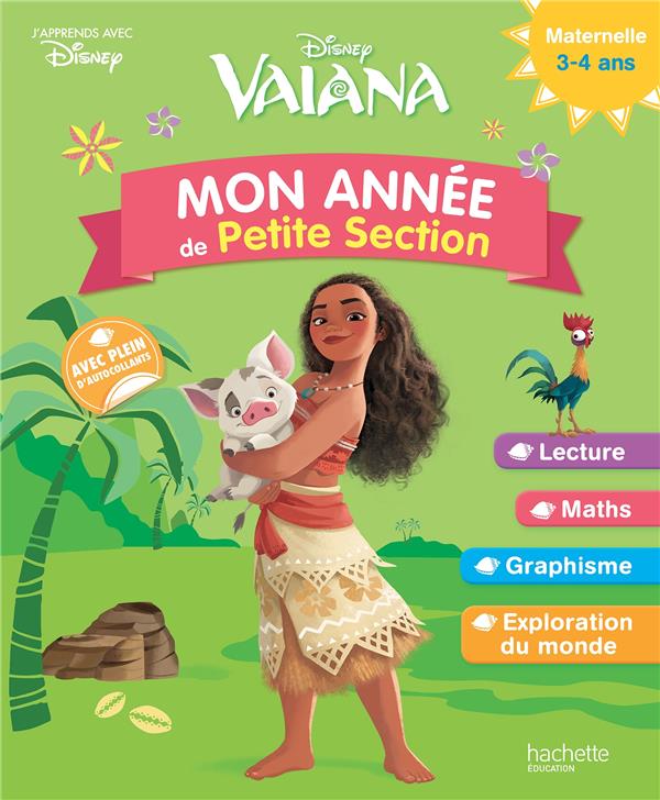 Vaiana, la légende du bout du monde : mon année de petite section