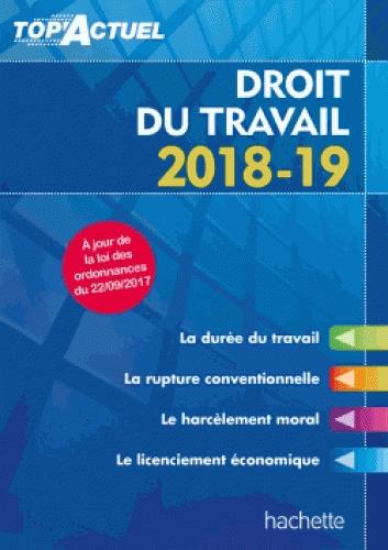 Top'actuel : droit du travail (édition 2018/2019)