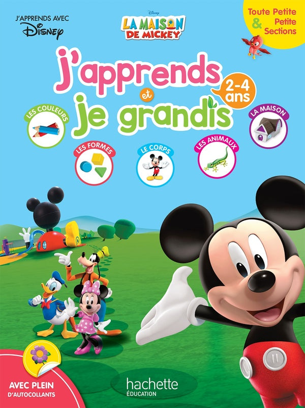 J'apprends et je grandis : la maison de Mickey ; TPS-PS