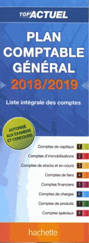 Top'actuel : plan comptable (édition 2018/2019)