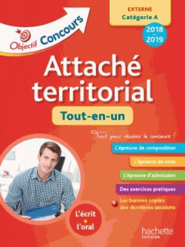 Objectif concours : attaché territorial (concours externe) (édition 2018)