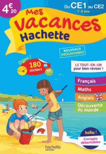Mes vacances Hachette : du CE1 au CE2