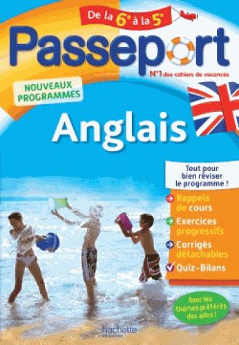 Passeport : anglais ; de la 6e à la 5e