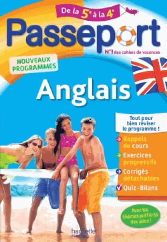 Passeport : anglais ; de la 5e à la 4e