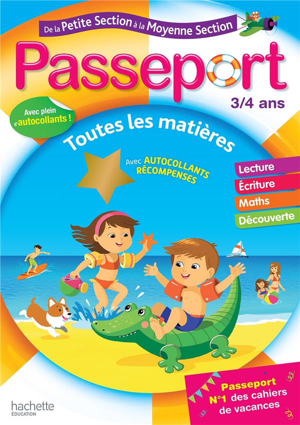 Passeport : de la PS à la MS ; 3/4 ans