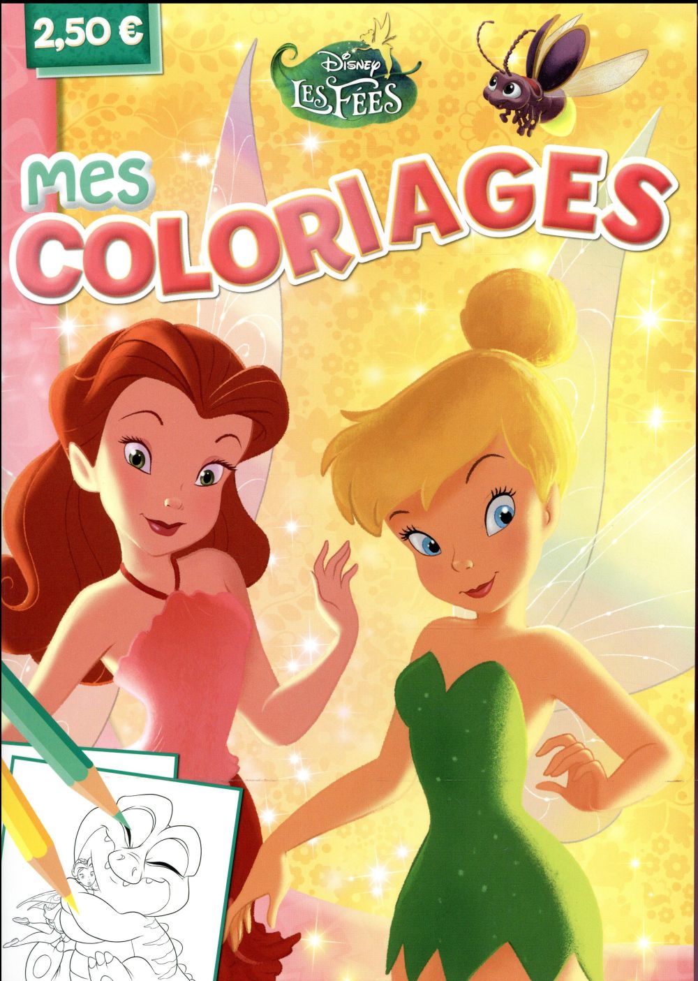Mes coloriages : la Fée Clochette