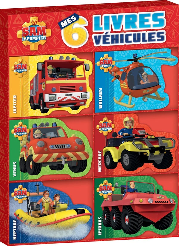 Sam le pompier : coffret 6 véhicules