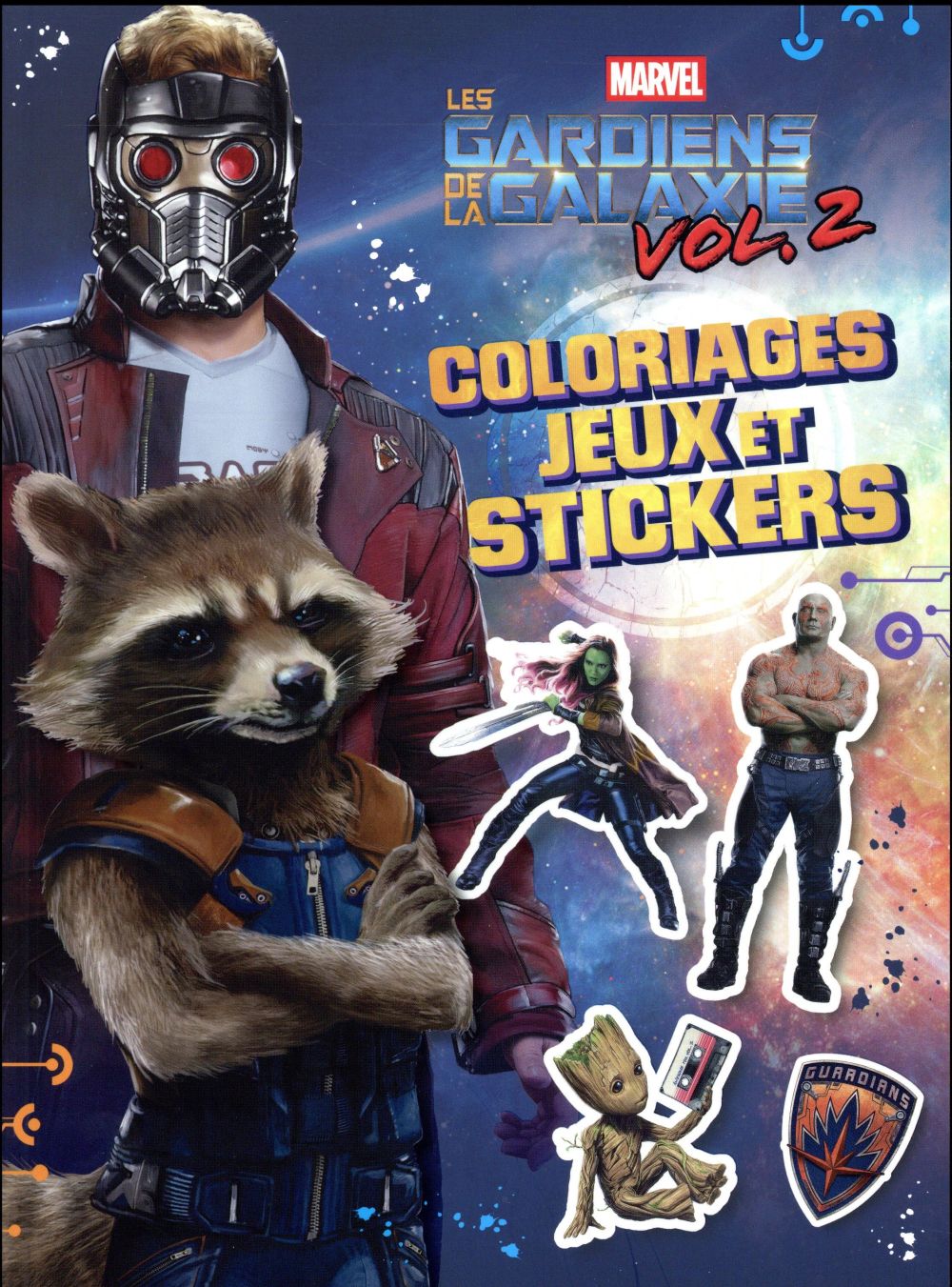 Les Gardiens de la Galaxie : colos jeux et stickers