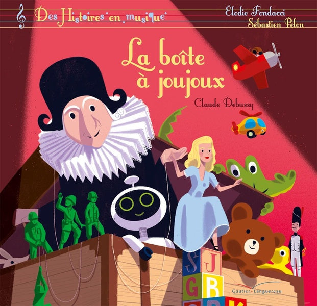 La boîte à joujoux ; livre CD