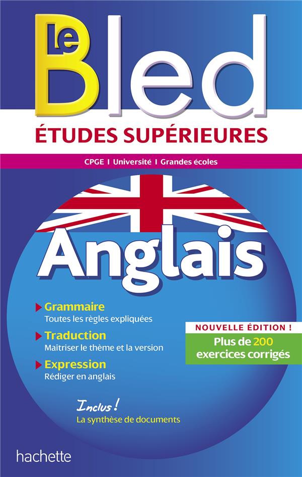Bled supérieur : anglais