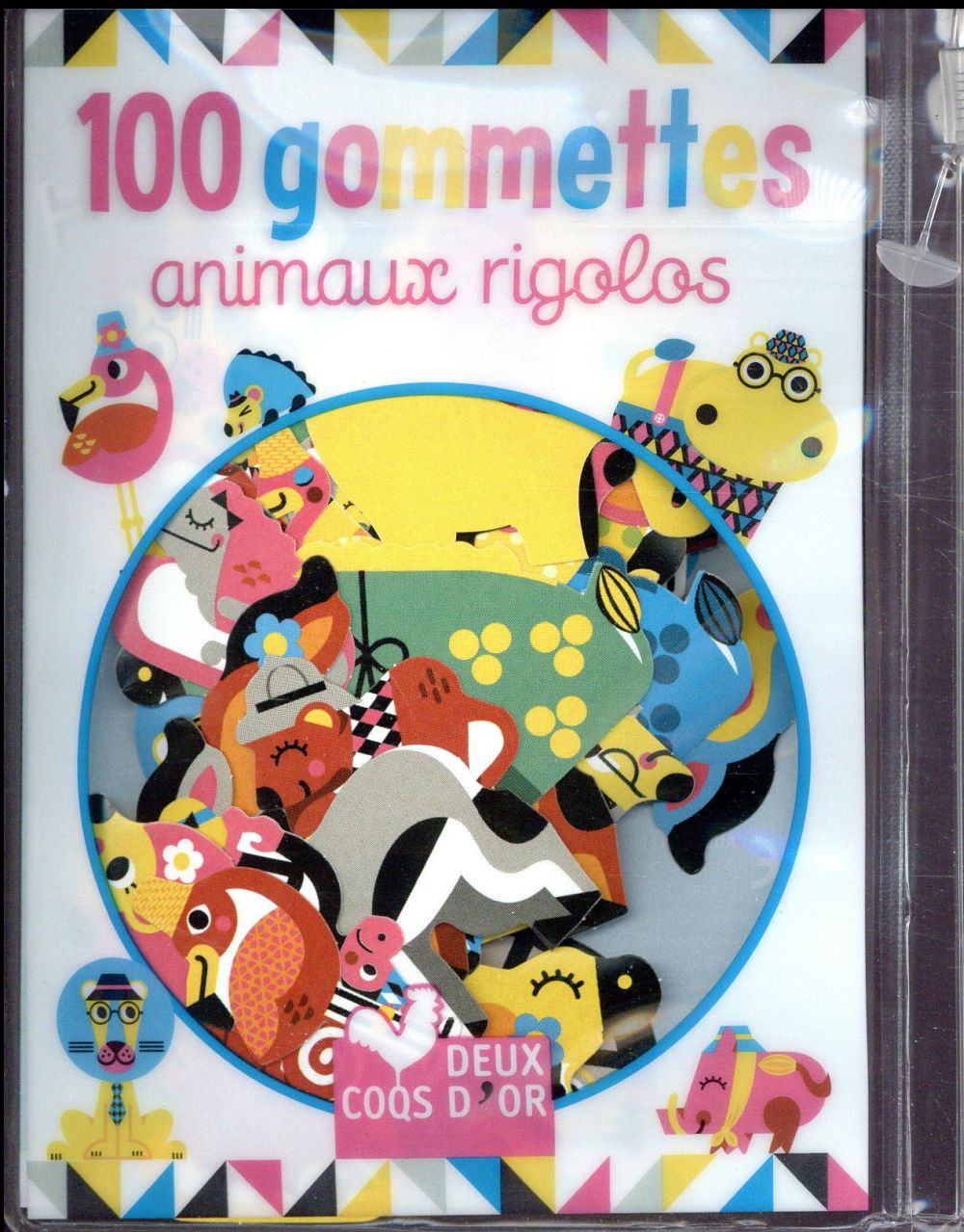 GOMMETTES : animaux rigolos