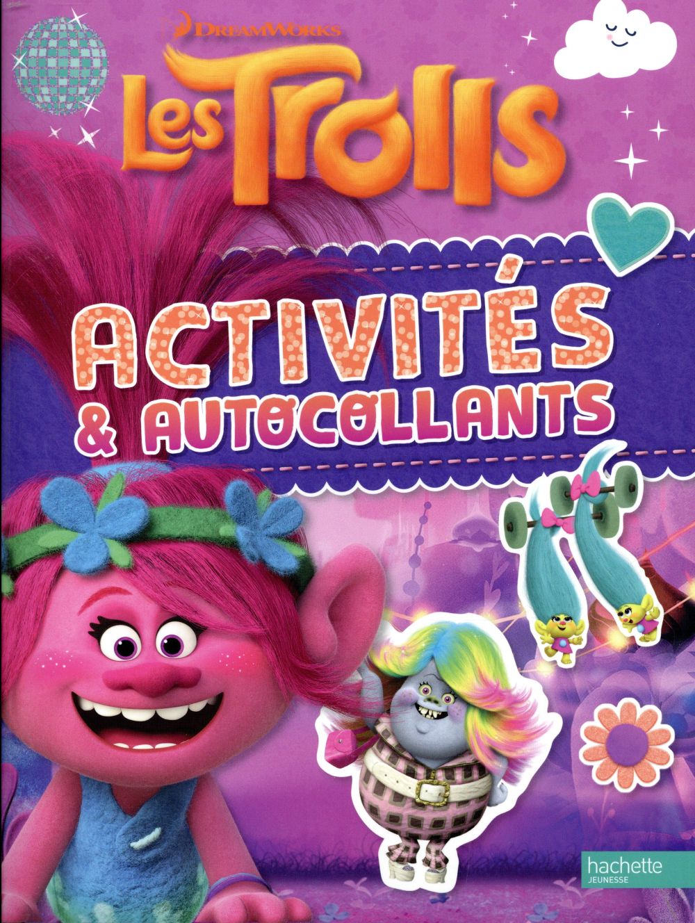 Les Trolls : activités et autocollants