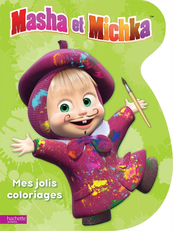 Masha et Michka : mes jolis coloriages