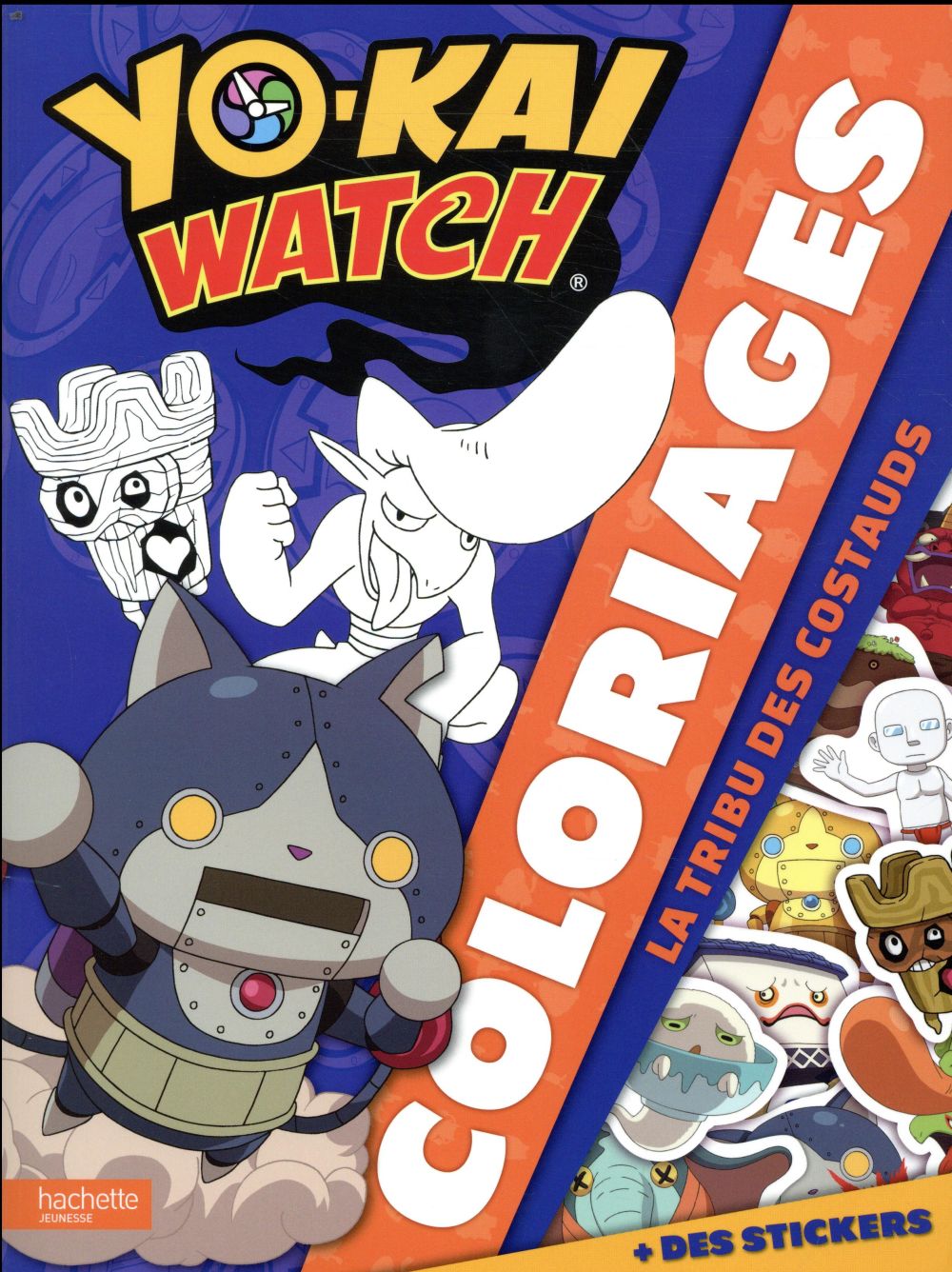 Yo-Kai Watch : la tribu des costauds ; coloriages