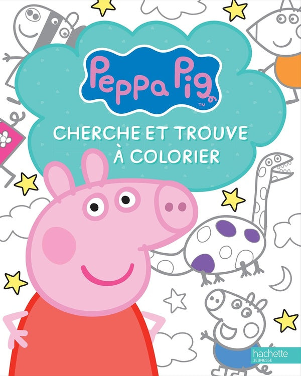 Peppa Pig : cherche et trouve à colorier