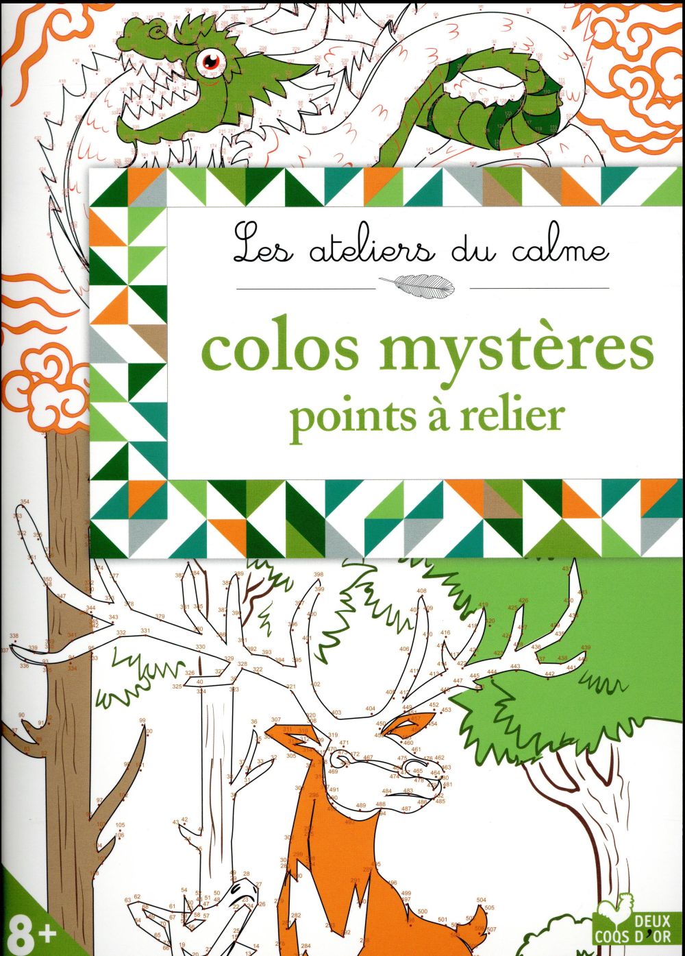 Les ateliers du calme : colos mystères avec des points à relier