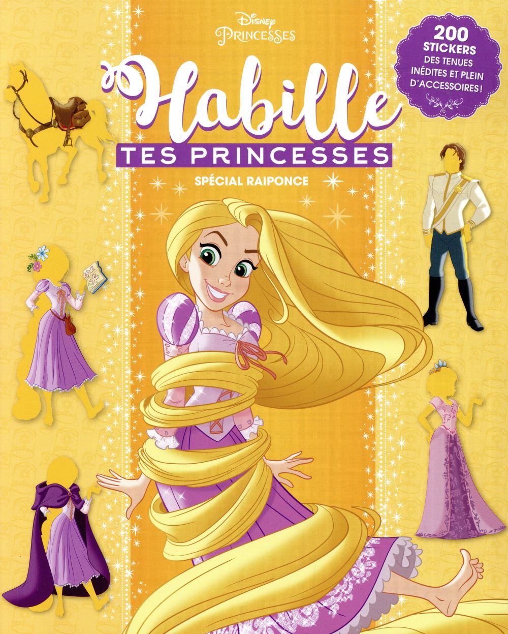 Disney Princesses : habille tes princesses ; spécial Raiponce