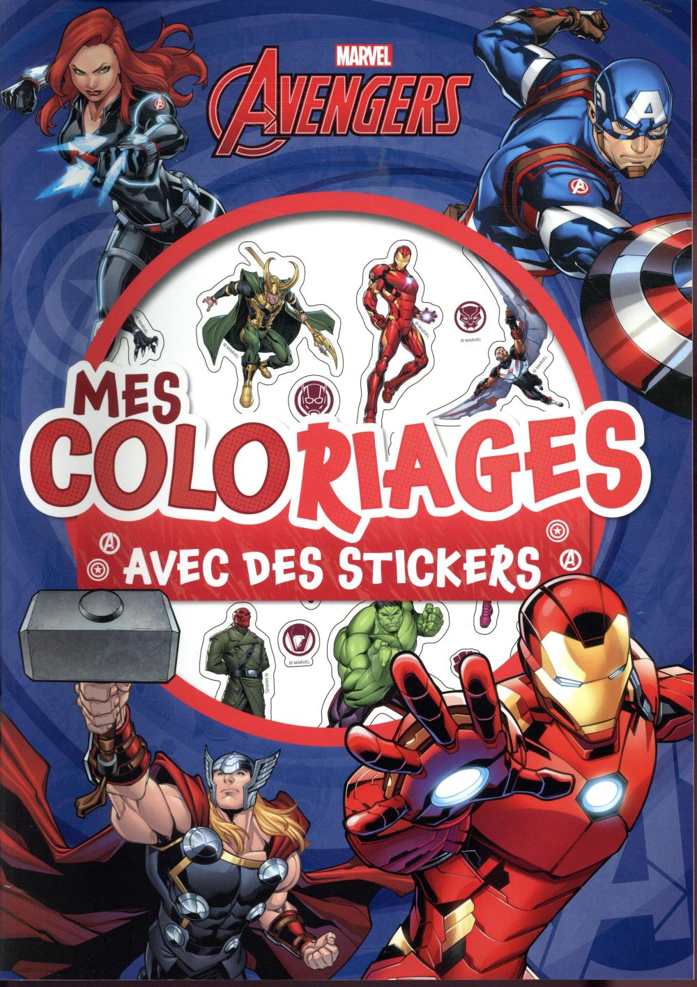 Mes coloriages : Avengers