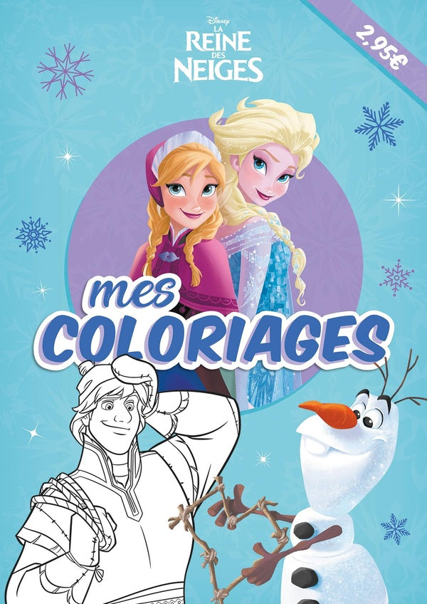 Mes coloriages : La Reine des Neiges