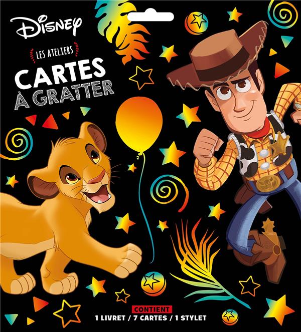 Les ateliers Disney : cartes à gratter