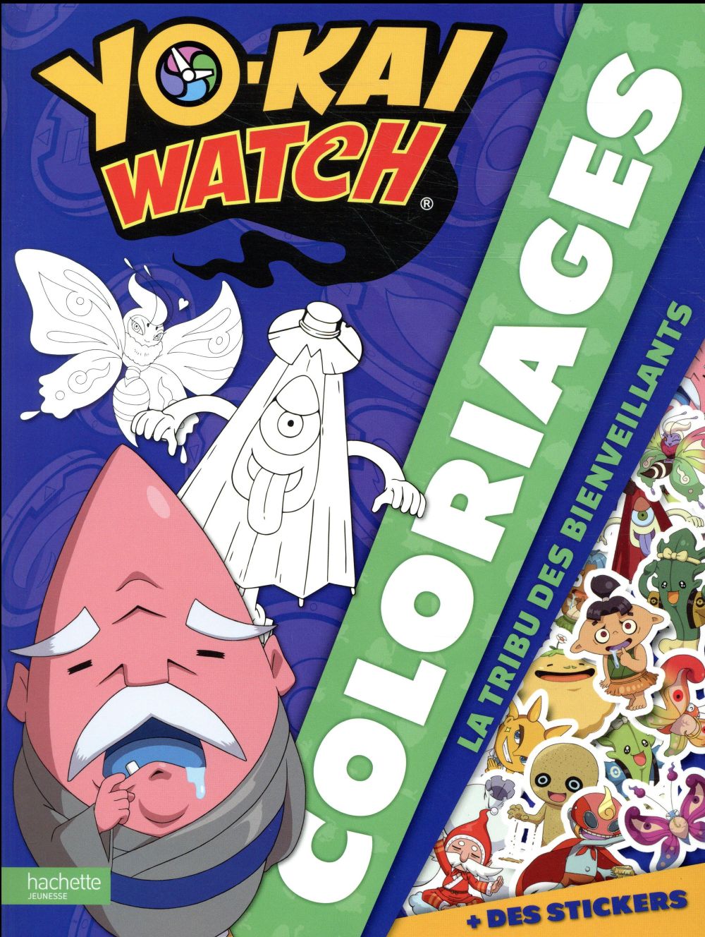 Yo-Kai Watch : la tribu des bienveillants ; coloriages