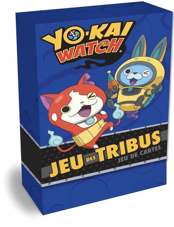 Yo-Kai Watch : boîte de cartes ; jeu des tribus