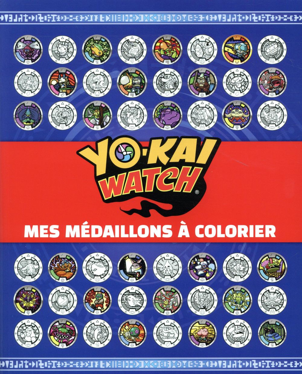 Yo-Kai Watch : mes médaillons à colorier
