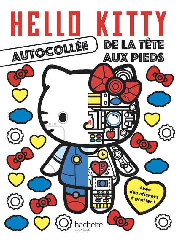 Hello Kitty : autocollée ; de la tête aux pieds