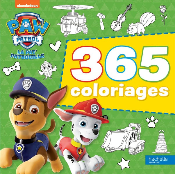 La Pat'Patrouille : 365 coloriages