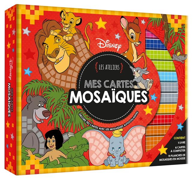 Les ateliers Disney : mes cartes mosaïques