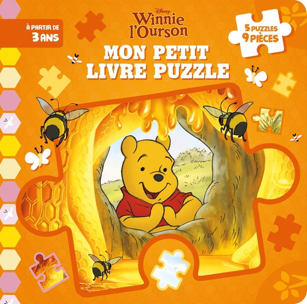 Winnie l'Ourson : mon petit livre puzzle 9 pièces