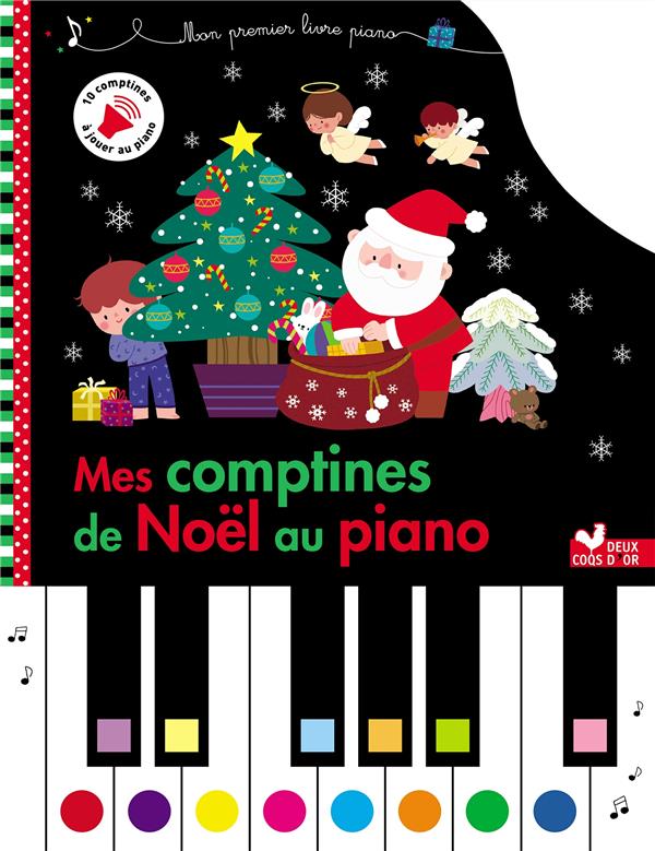 Mon premier livre piano ; 10 chansons de Noël