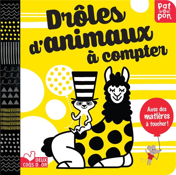 Patapon : drôles d'animaux à compter ; livre animé