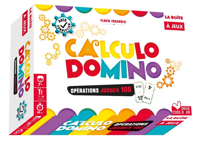 Calculo dominos ; opérations jusqu'à 100