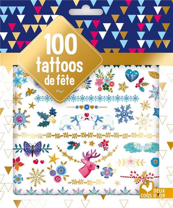 GOMMETTES : 100 tattoos de fête