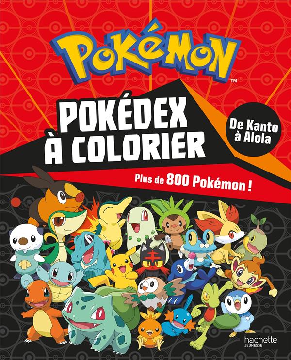 Pokémon : Pokédex à colorier