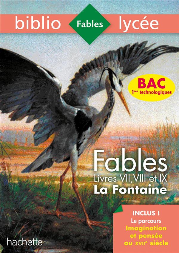 Fables de La Fontaine bac 2020