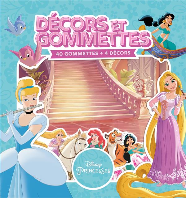 Disney Princesses : décors et gommettes