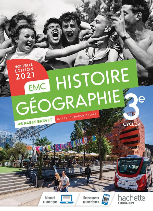 Histoire-géographie-EMC ; 3e ; livre élève (édition 2021)