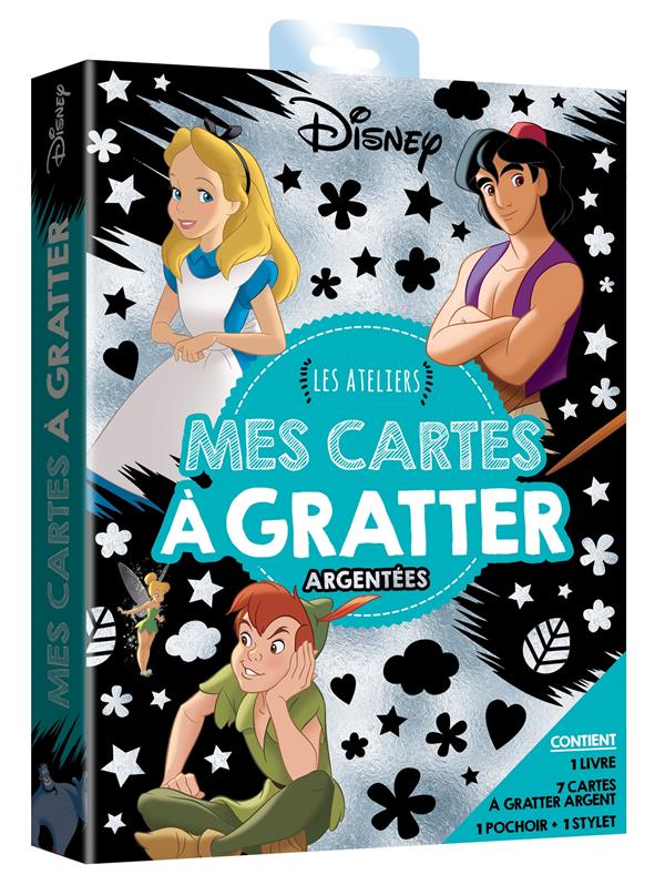 Les ateliers Disney : mes cartes à gratter argentées