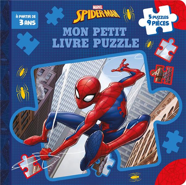 Spider-Man : mon petit livre puzzle (9 pieces)