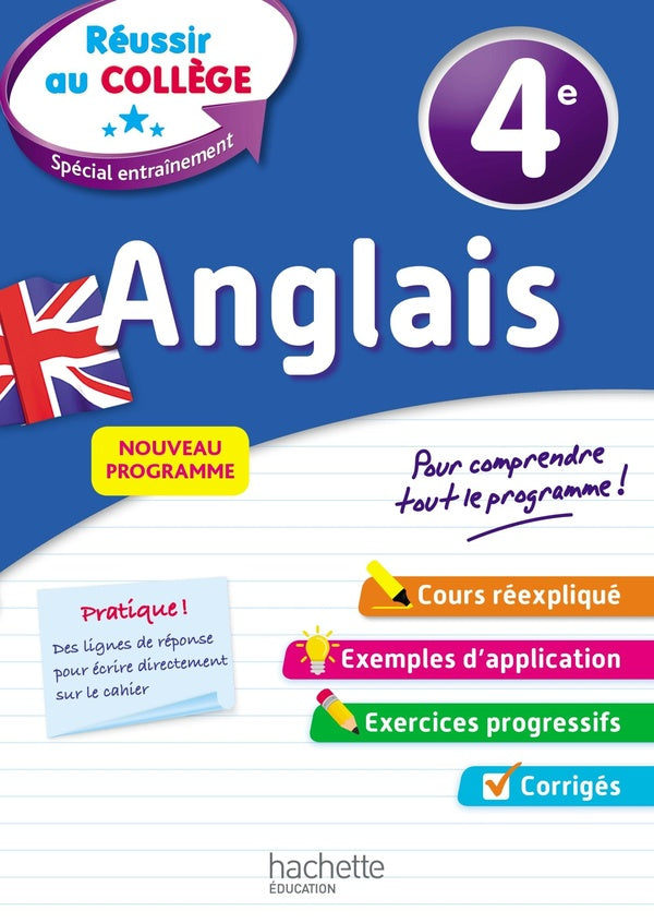 Réussir au collège : anglais ; 4e