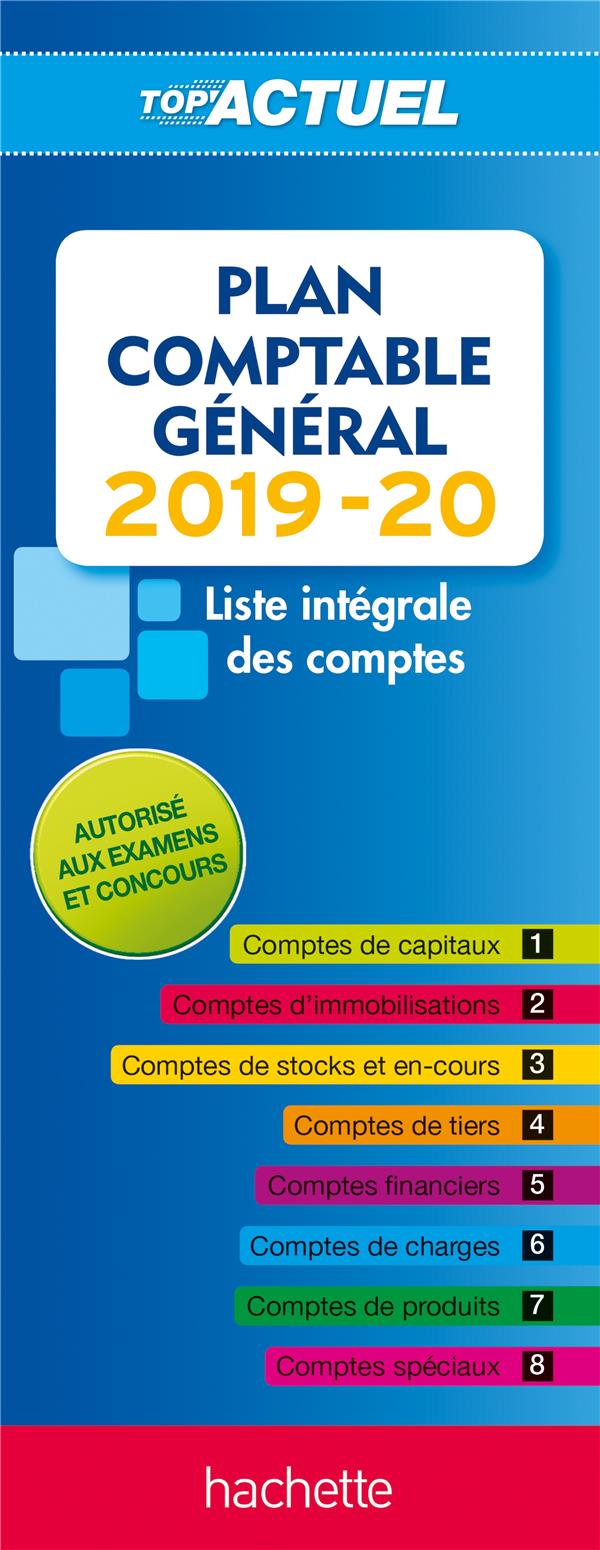 Top'actuel : plan comptable (édition 2019/2020)