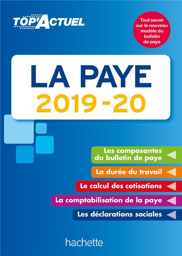 Top'actuel : la paye (édition 2019/2020)