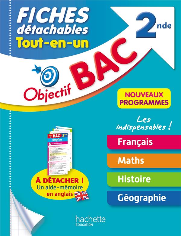 Objectif bac : fiches tout-en-un ; 2de