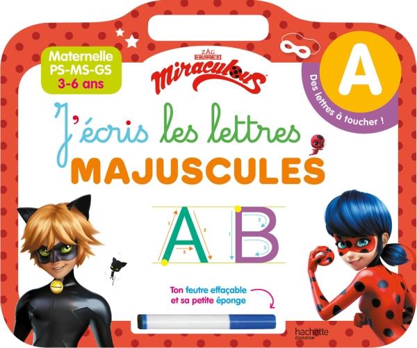 Miraculous ; j'écris les lettres majuscules